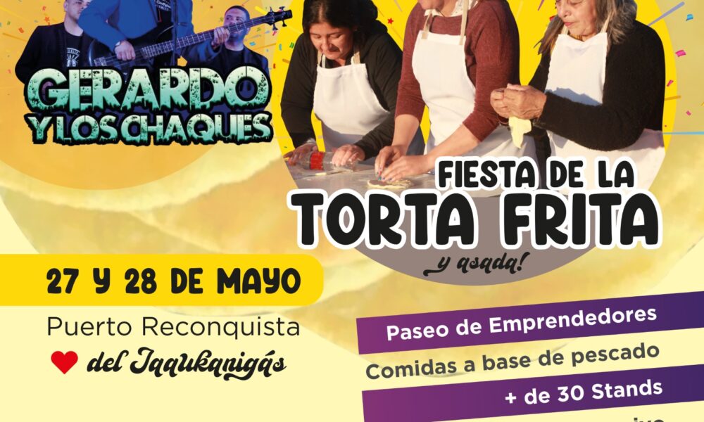 fiesta de la torta frita en reconquista