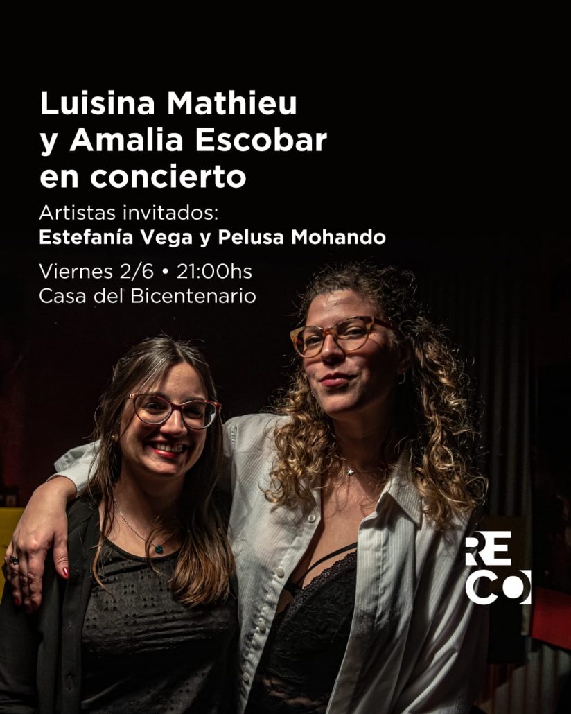 Luisina Mathieu y Amalia Escobar