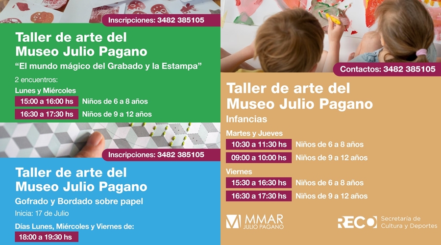 Vacaciones de invierno creando en el Pagano