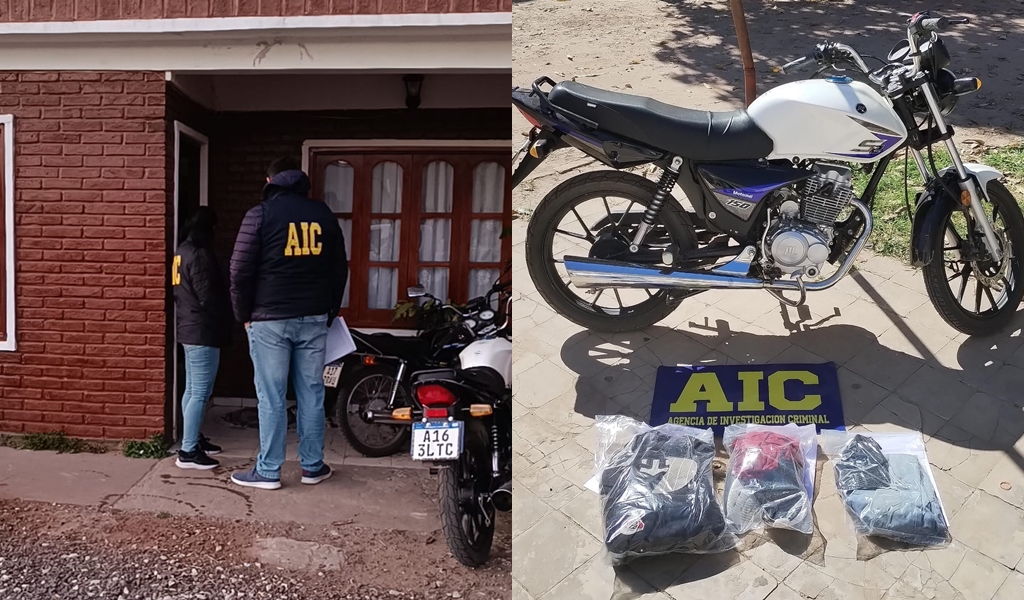 Detienen a persona por dos asaltos armados tras allanamiento en Avellaneda