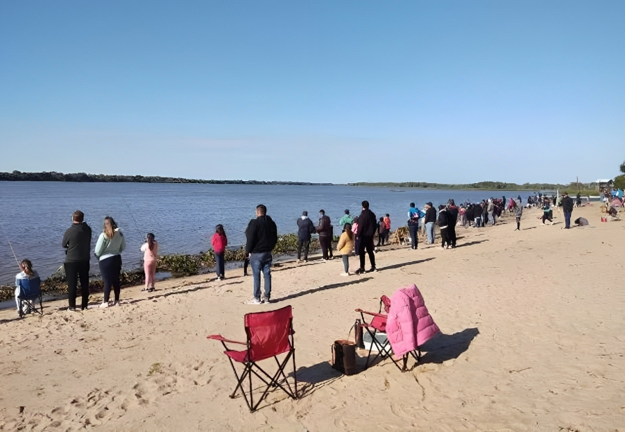 Encuentro de Pesca de Costa para Niños en el Club Náutico Reconquista