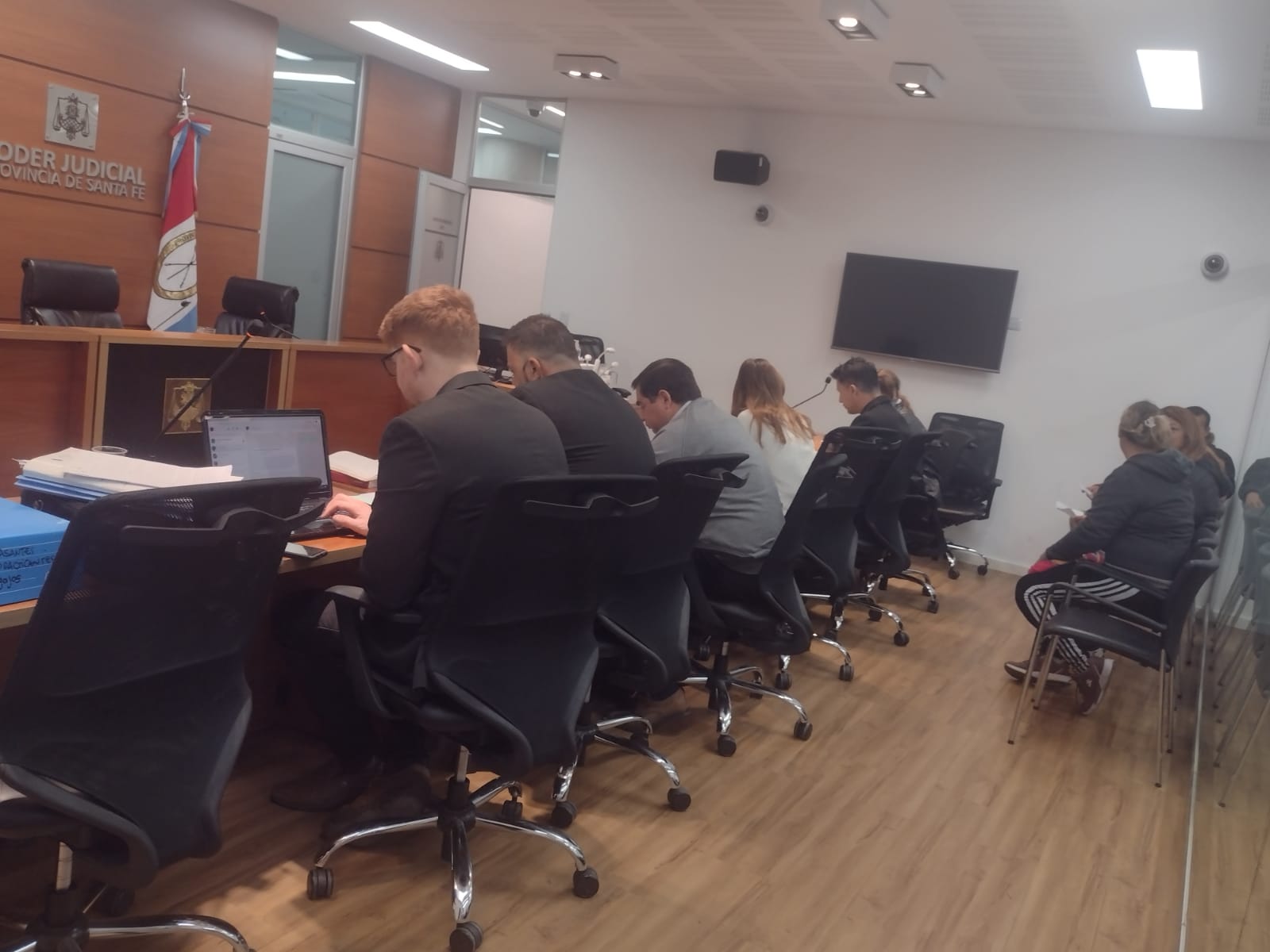 desalojo en el Barrio Guadalupe de Reconquista