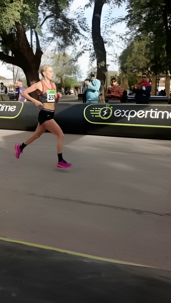 corredora de elite Julia Vazquez