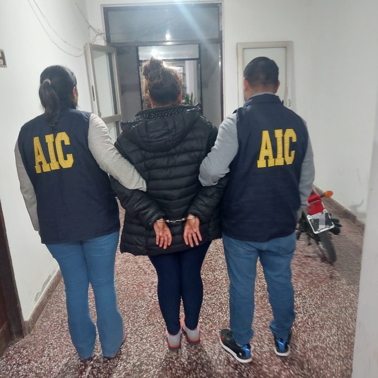 Margarita una mujer detenida por el homicidio del policía