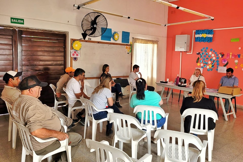 Capacitación en Malabrigo para prevenir el Dengue