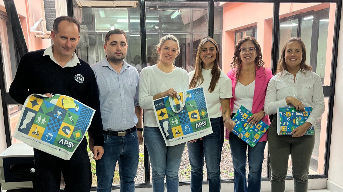 La Agencia Provincial de Seguridad Vial entregó alómetros en Reconquista y Avellaneda