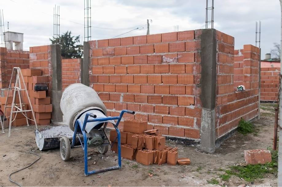 Cayó 4,3% la venta de materiales para la construcción en el país