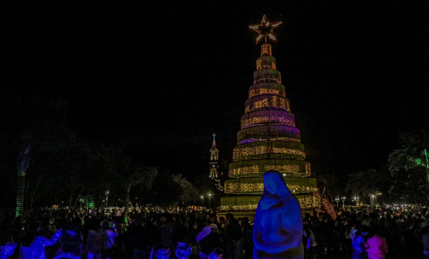 Reconquista encendió la magia de la Navidad