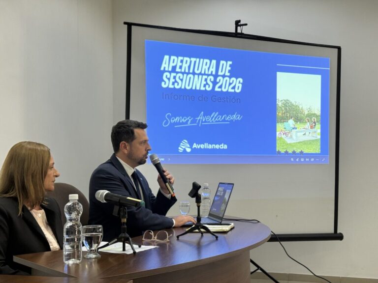 Braidot abrió las sesiones del Concejo y proyectó el rumbo de Avellaneda hacia su 150° aniversario