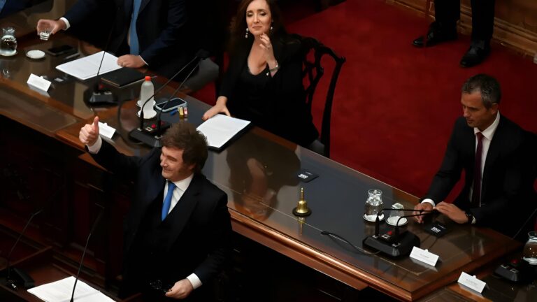 Milei en la Asamblea Legislativa, “La justicia social es un robo y por eso Cristina está presa”